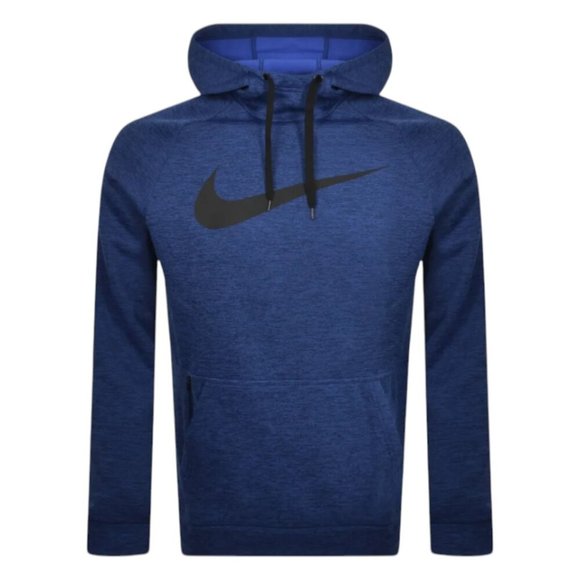 Nike Big Swoosh Men's Size L Tracksuit Therma-Fit Sweatsuit Matching Outfit NWT - Picture 3 of 9